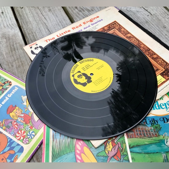 Lot Vintage Childrens Records Story Book Reading Songs Classic Fairy Tale Fables - Picture 10 of 16